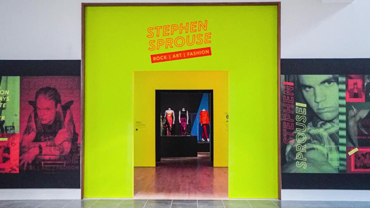 Stephen Sprouse: Rock, Art, Fashion' at the Indianapolis Museum of Art