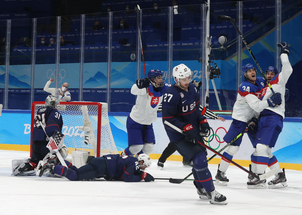 Slovensko vyradilo hokejové USA