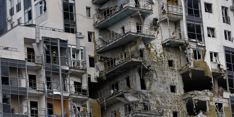 Consequences of the Russian shelling of Kharkiv on May 14, 2024