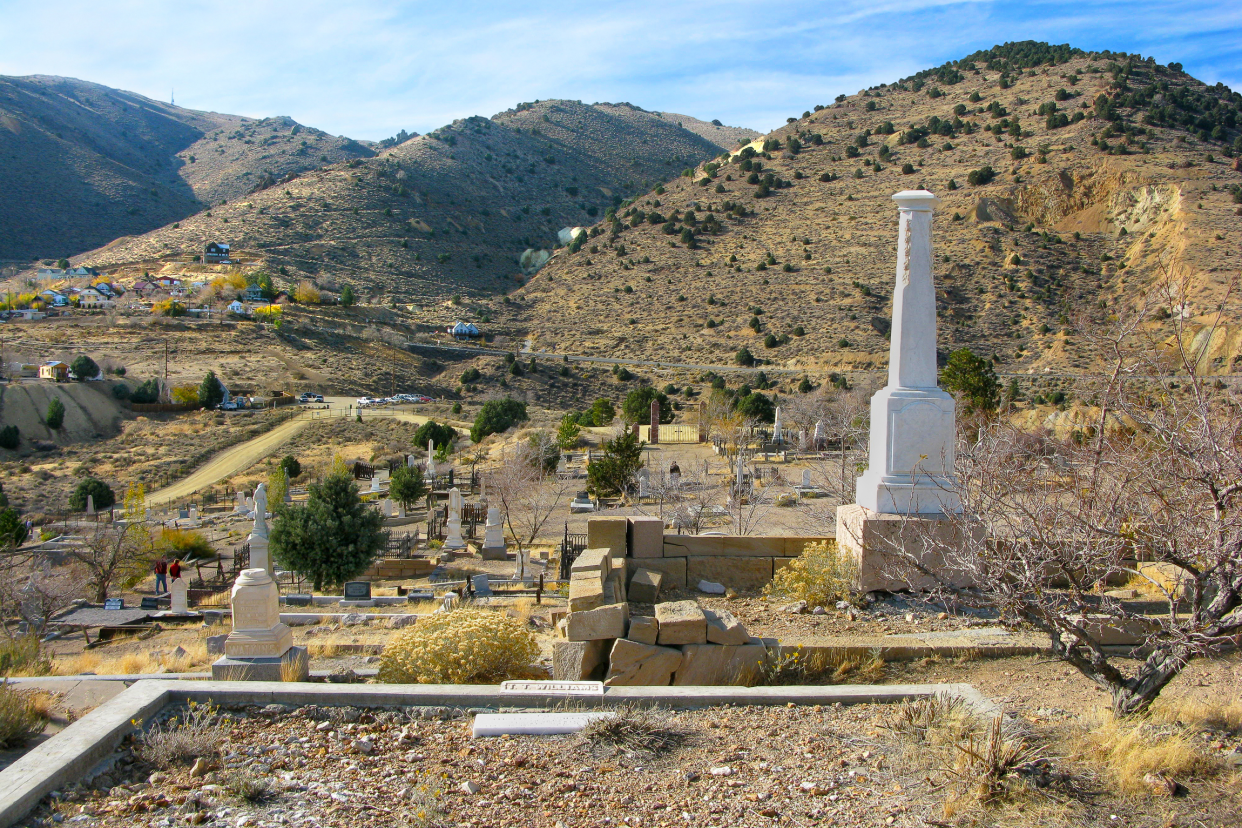 The Virginia City Cemeteries, Nevada