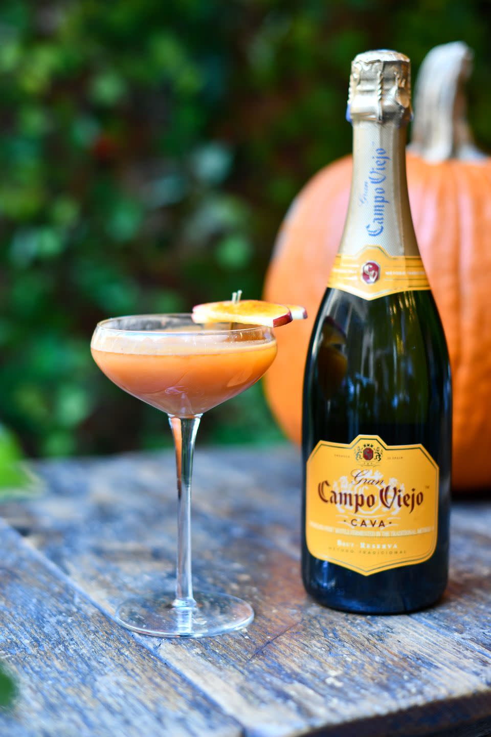 Pumpkin Spice Cava Martini