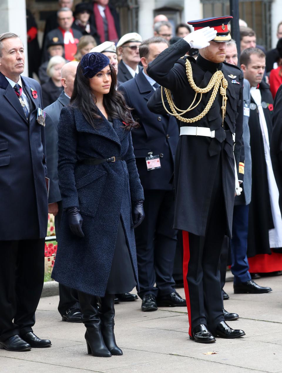 <h1 class="title">Members Of The Royal Family Attend The 91st Field Of Remembrance At Westminster Abbey</h1><cite class="credit">Chris Jackson/Getty Images</cite>