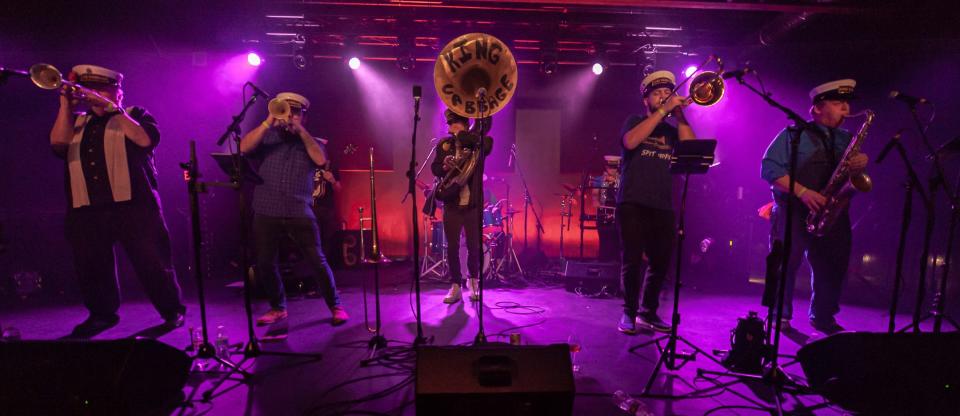 Based in Tulsa, King Cabbage Brass Band is billed as Oklahoma's only New Orleans-inspired brass band.