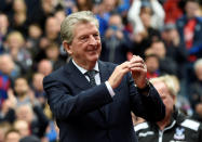 <p>Crystal Palace manager Roy Hodgson before the match Action Images via Reuters/Tony O’Brien </p>