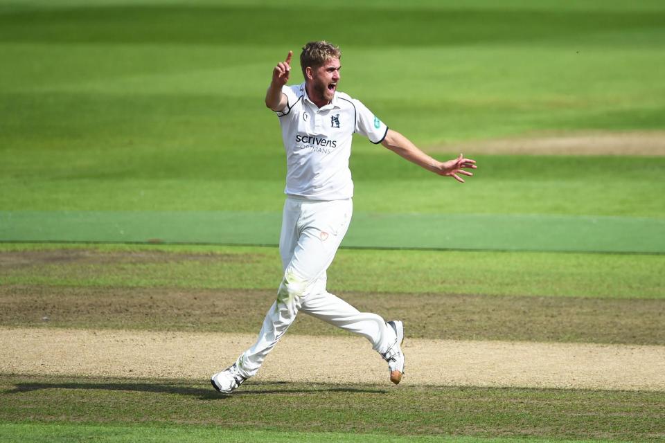 Warwickshire seamer Olly Stone: Getty Images