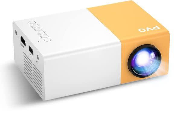 Create your own cinema room with this mini projector