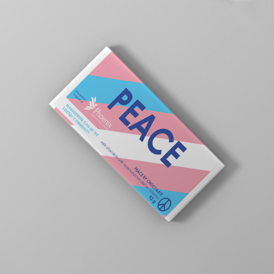 Peace by Chocolate – Transgender Flag