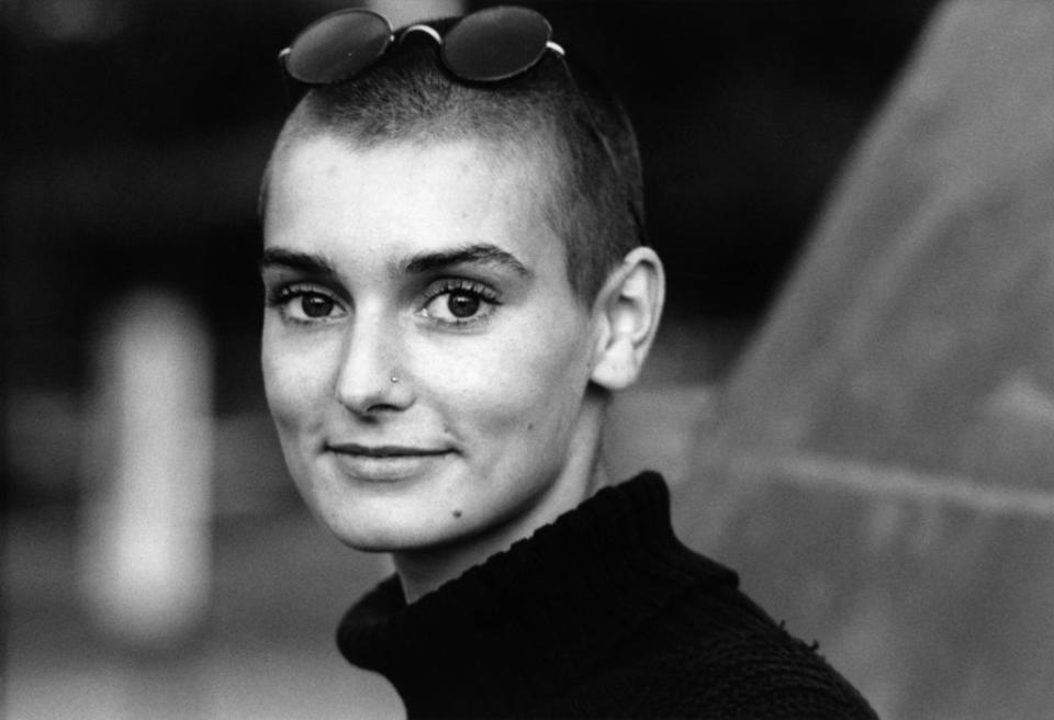 Photo of Sinead O’Connor. Photo by Michel Linssen/Redferns