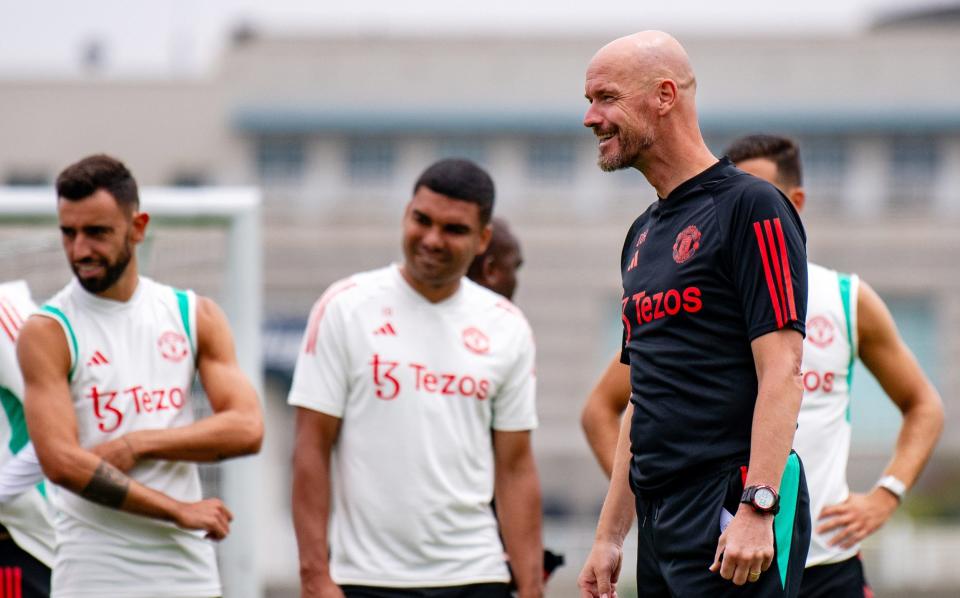 Erik ten Hag’s mannequin precision, sweat patches and Man Utd players hit Torrey Pines