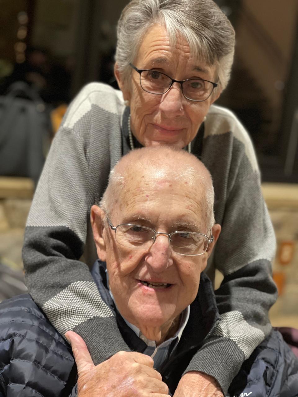 Becky and Ed Clymore were married for 64 years. Ed, the former superintendent of schools in Augusta County, died Thursday, March 7.
