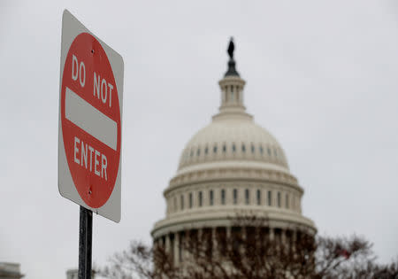 The U.S. Capitol building is seen as a partial government shutdown continues in Washington, U.S., January 7, 2019. REUTERS/Jim Young