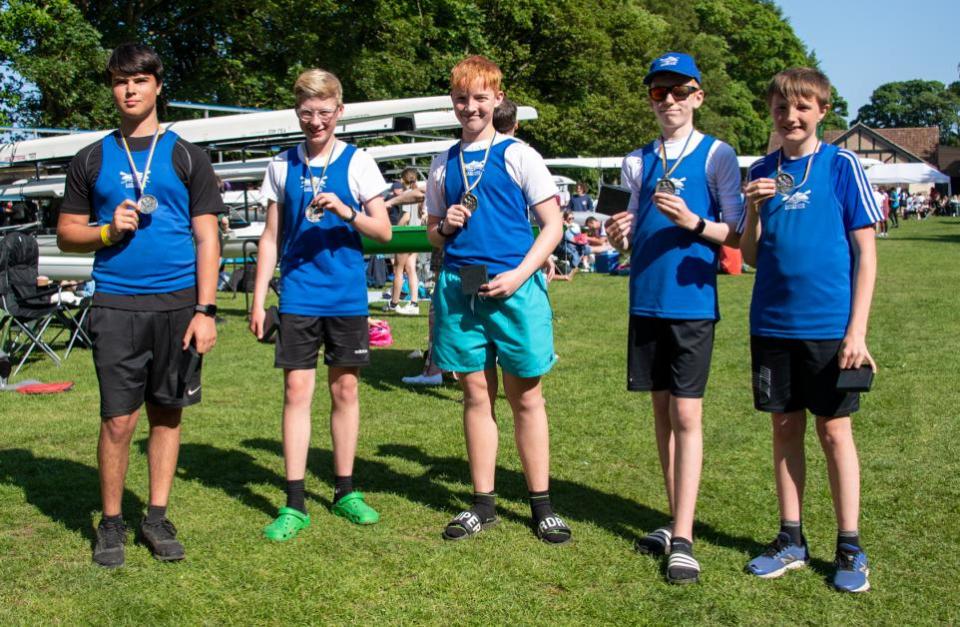 News and Star: Junior Lakeland learn-to-row graduates after winning at Hexham Regatta