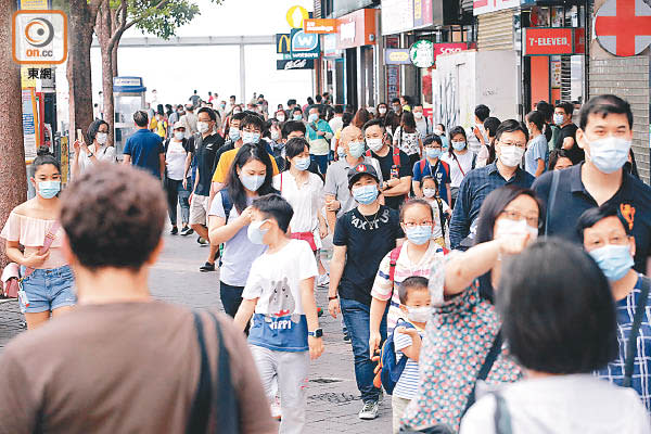 本港事隔一周再次零本地感染。（李志湧攝）