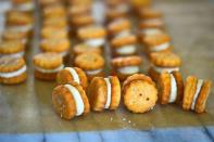 <p><b><b>Ritz Bitz Crackers</b><br></b></p><p>Give your favorite childhood snack a makeover by recreating Ritz Bits. Try this recipes for <b><b><b><a href="https://www.food52.com/blog/9603-how-to-make-ritz-bits-crackers-at-home?utm_source=yahoofood&utm_medium=referral&utm_campaign=9newyearsevesnacks" rel="nofollow noopener" target="_blank" data-ylk="slk:Ritz Bitz Crackers;elm:context_link;itc:0;sec:content-canvas" class="link ">Ritz Bitz Crackers</a><i>. </i></b></b></b><i>(Photo: Nicole Hunn/Food52)</i></p>