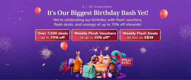 Get The Party Started With Ishopchangi S 9th Anniversary Birthday Bash Sale