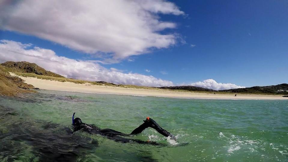 Temperature aside, the snorkelling is glorious (Noel Hawkins)