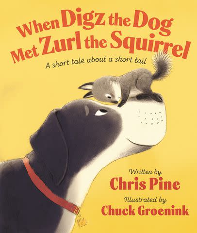 <p>Chuck Groenink/Sophie Erb</p> 'When Digz the Dog Met Zurl the Squirrel' by Chris Pine and illustrated by Chuck Groenink