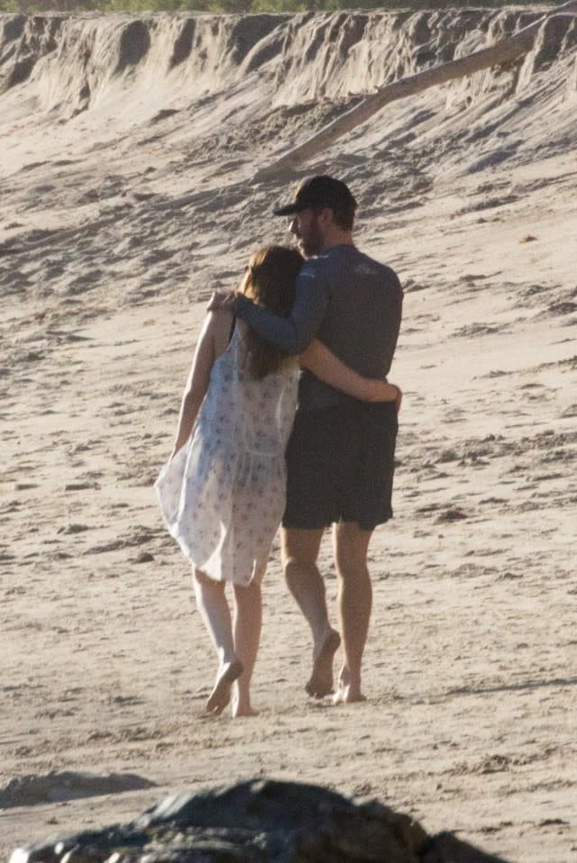 The loved-up duo spent the weekend in the California beach town, even being photographed together for the first time on Saturday.