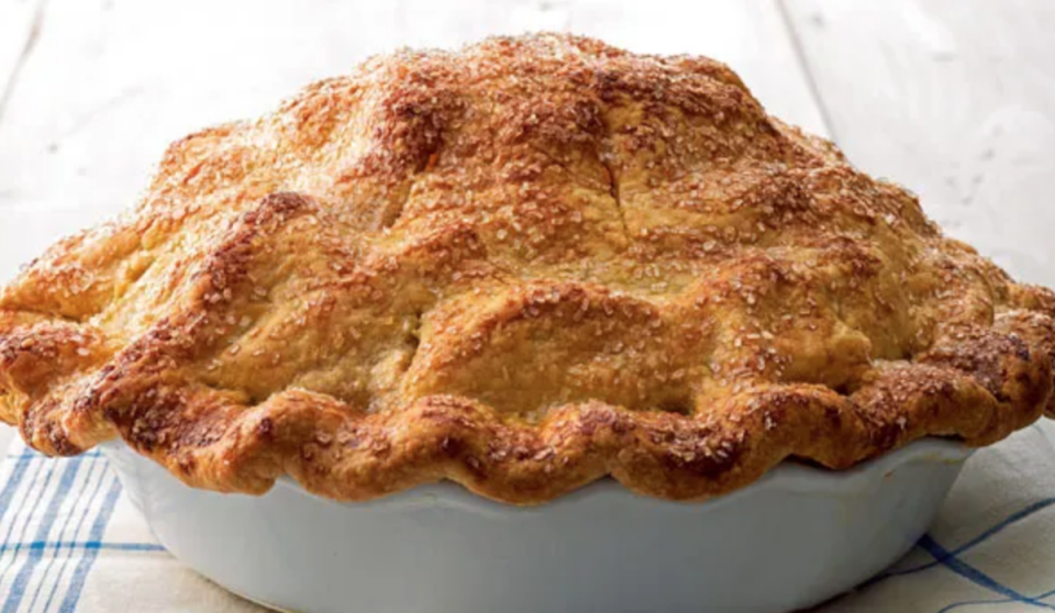 <p>Martha Stewart</p><p>Martha Stewart's mile-high apple pie has almost twice as many apples as most pie recipes, and its sheer height makes it one of the most impressive things you can prepare in a home kitchen and bring to the table. </p><p><strong>Get the recipe: <em><a href="https://parade.com/27206/marthastewart/martha-stewarts-mile-high-apple-pie/" rel="nofollow noopener" target="_blank" data-ylk="slk:Martha Stewart's Mile-High Apple Pie;elm:context_link;itc:0;sec:content-canvas" class="link ">Martha Stewart's Mile-High Apple Pie</a></em></strong></p>