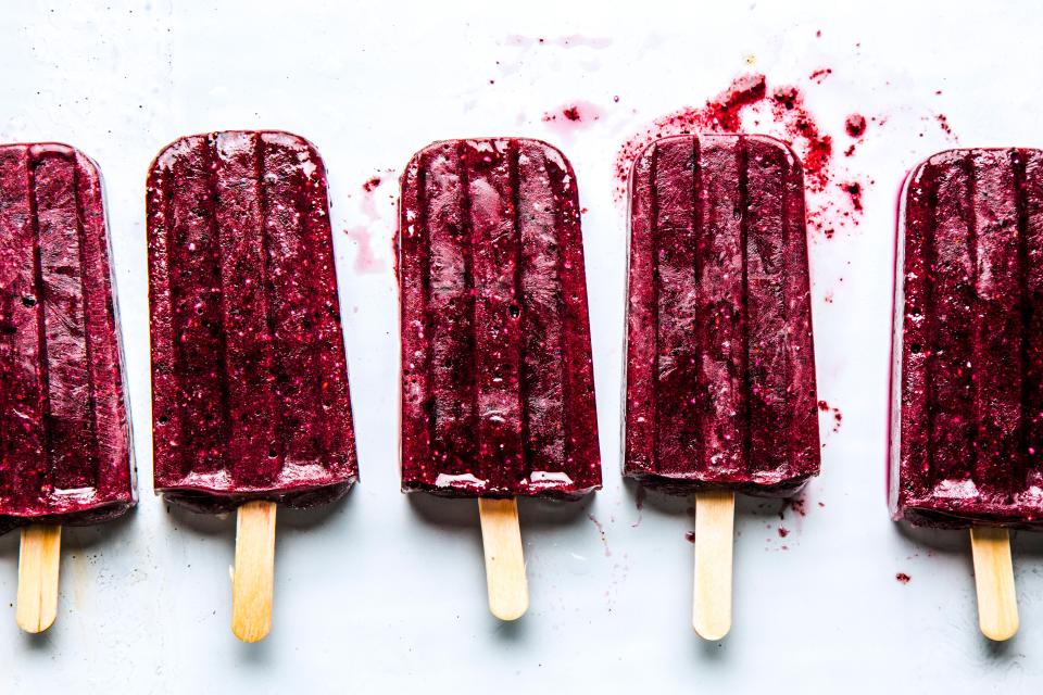 Blueberry-Chia Ice Pops