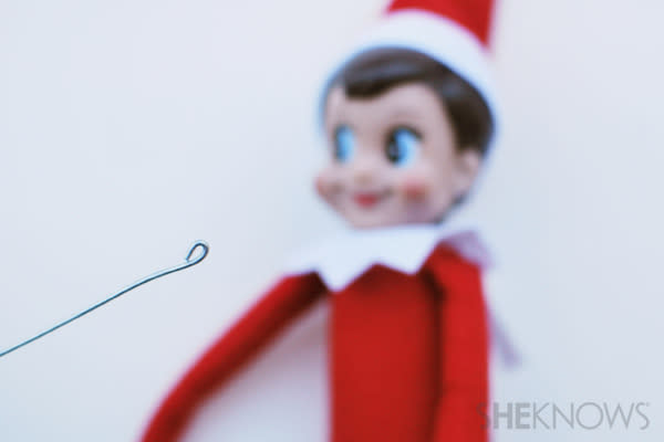 Loop wire - making your Elf on the Shelf bendable