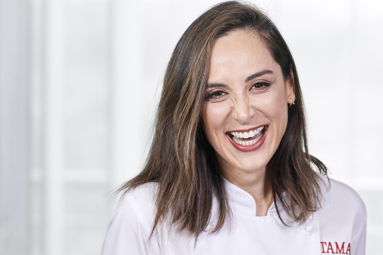 MADRID, SPAIN - NOVEMBER 28: Tamara Falco, the winner of TV's MasterChef Celebrity 2019, poses for a photo session at Hotel Eurobuilding on November 28, 2019 in Madrid, Spain. (Photo by Carlos R. Alvarez/WireImage)