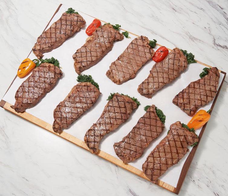 Enough gourmet steaks to please a crowd—or to last throughout the year. (Photo: HSN)