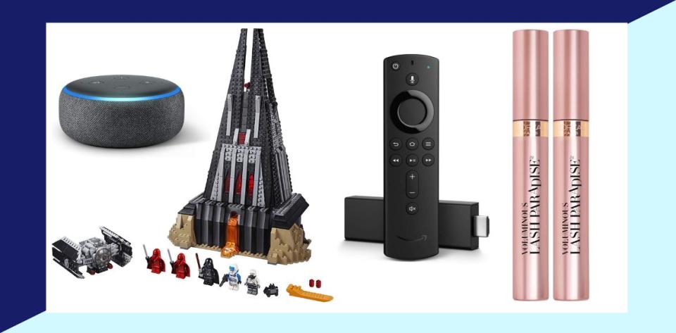 On Black Friday and Cyber Monday 2019, Amazon customers bought a lot&nbsp;&mdash; and top sellers included a Lego set and L'Or&eacute;al mascara. (Photo: Amazon)