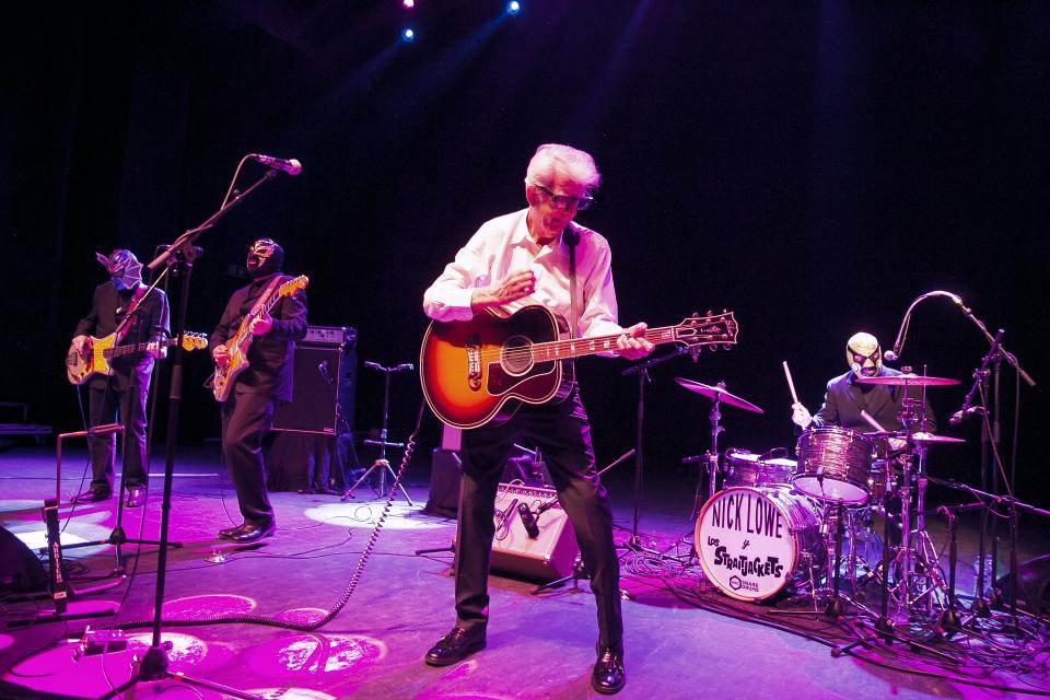 British songwriting legend Nick Lowe performs Wednesday night at Memorial Hall.