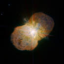 Explosive Star System's Turbulent Relationship Revealed in Best View Yet