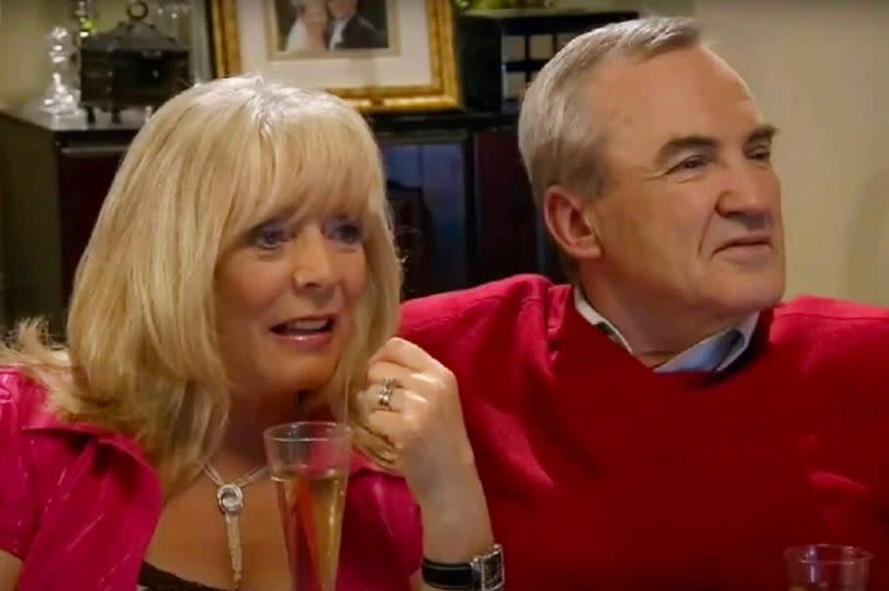 Alison Steadman and Larry Lamb as Pam and Mick