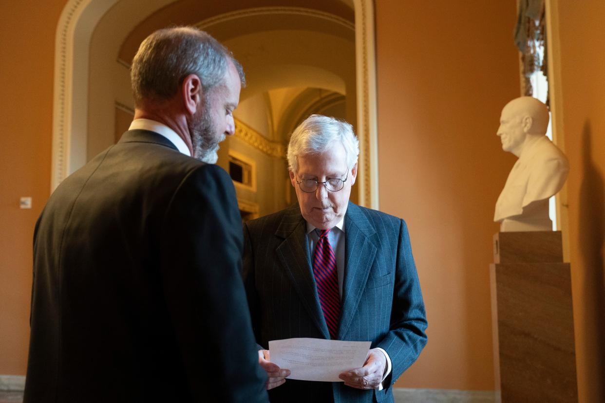 Senate Minority Leader Mitch McConnell (R-Ky.)