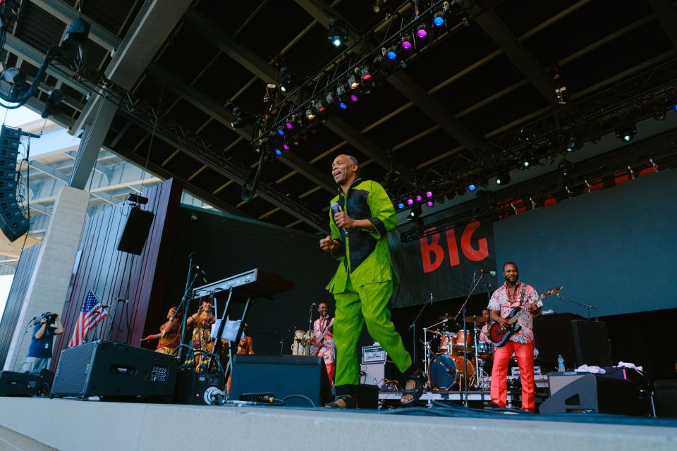 Femi Kuti and the Positve Force performs at Summerfest's Briggs & Stratton Big Backyard on Thursday, June 23, 2022.