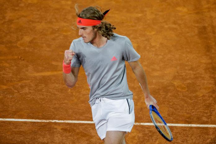 ▲希臘新星Stefanos Tsitsipas。（圖／美聯社／達志影像）