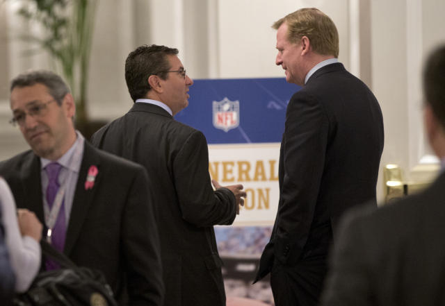 NFL owners accuse Roger Goodell and Daniel Snyder of leaking Jon