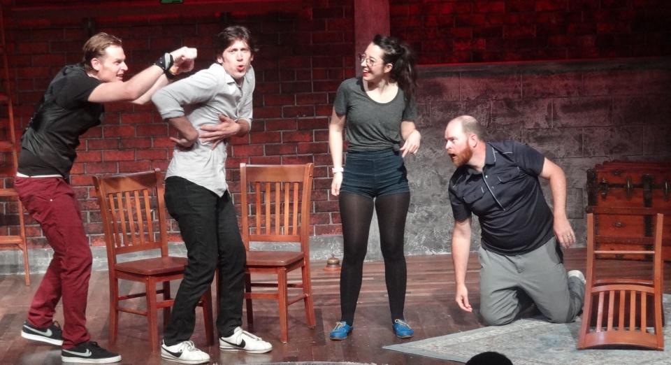 The Austin-based improv comedy troupe Available Cupholders returns to Florida Studio Theatre for the 2023 Sarasota Improv Festival.