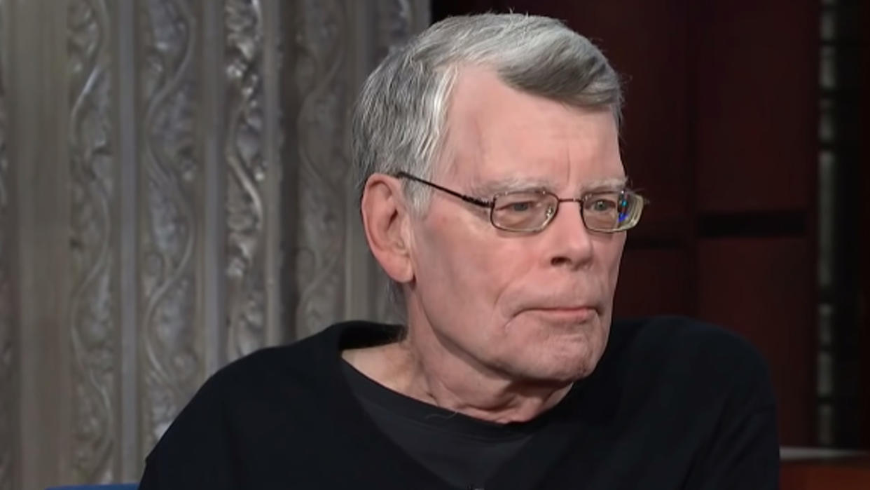  Stephen King on The Late Show with Stephen Colbert. 