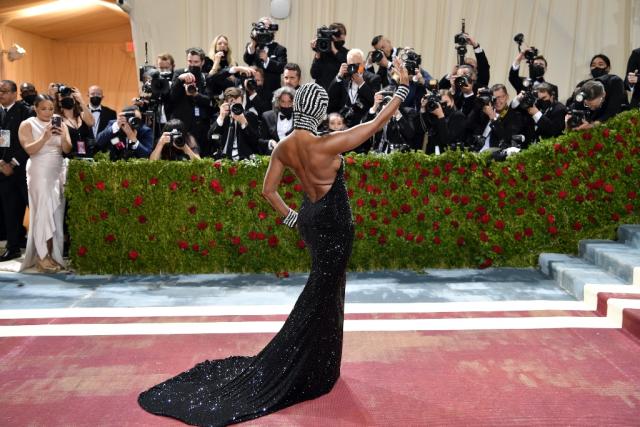 Gemma Chan attends The 2022 Met Gala Celebrating 'In America: An Anthology  of Fashion' at The