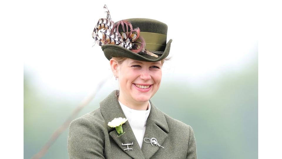 Lady Louise at horse show 