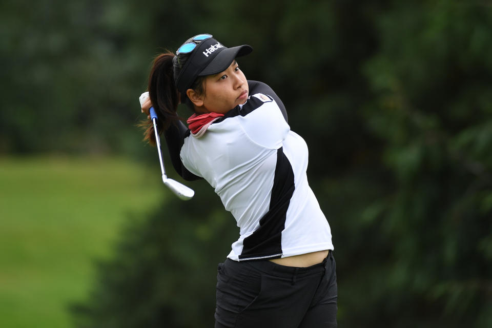 泰國好手Chanettee Wannasaen在高爾夫波特蘭菁英賽中上演大驚奇。（Photo by Steve Dykes/Getty Images）