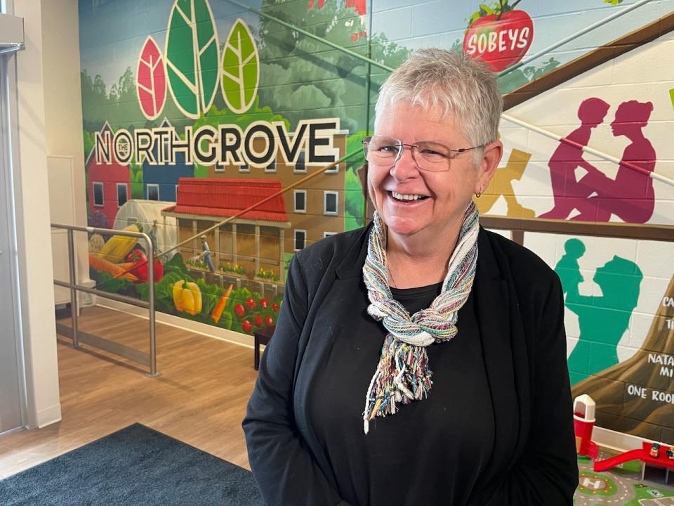 Wendy Fraser, executive director at The North Grove in Dartmouth, says formula is in high demand at the centre. Out of every seven people who ask for it, she says they're only able to provide formula to one person.