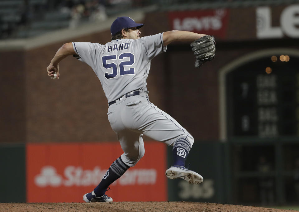 Brad Hand (AP Photo/Jeff Chiu)