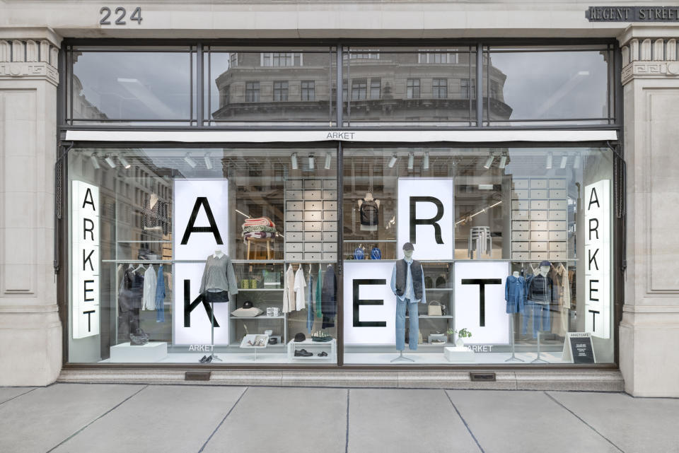 Arket's store on Regent Street in London. 