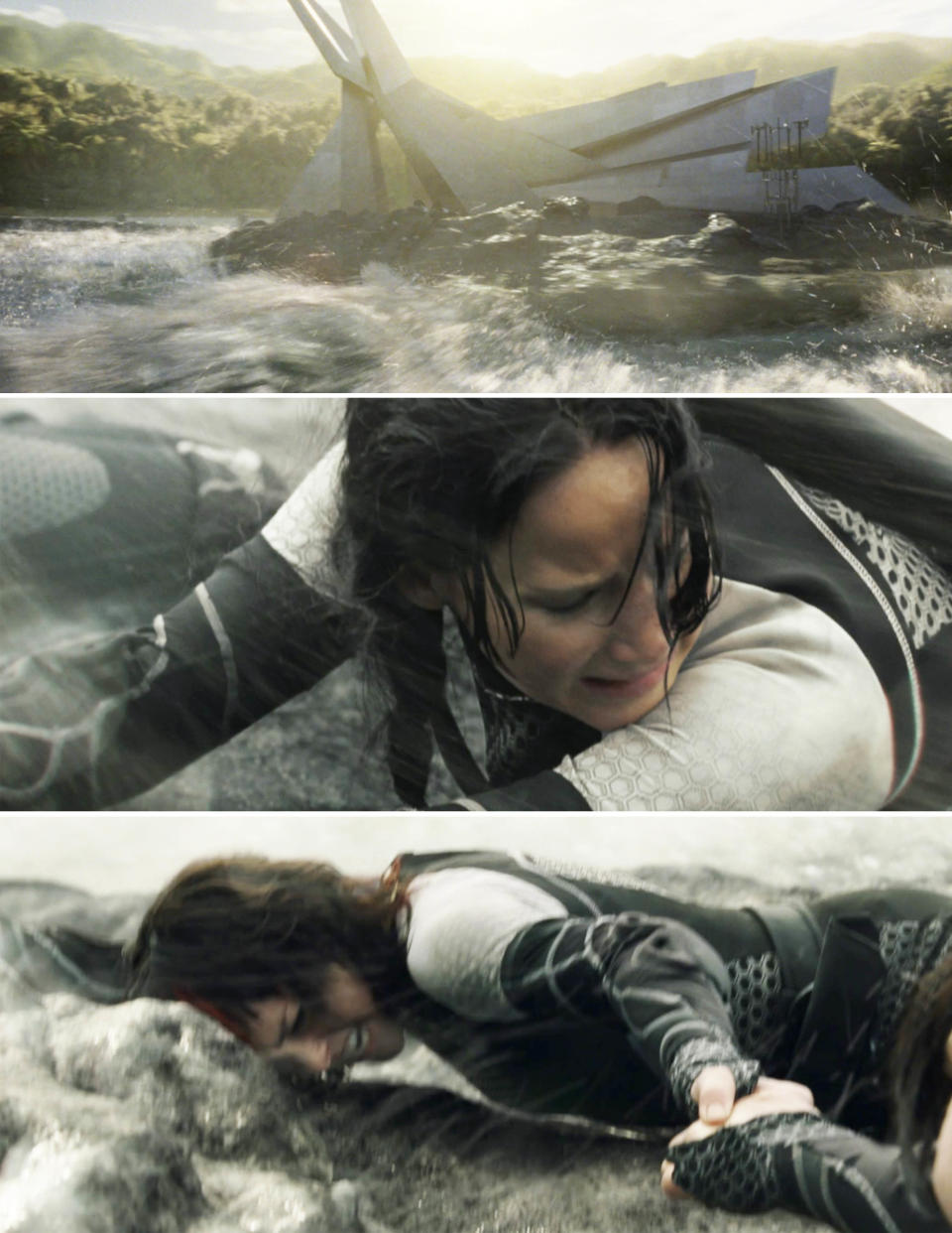 Screenshots from "Catching Fire"