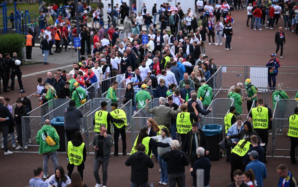 England fans involved in violent clashes with Serbians ahead of Euro 2024 opener