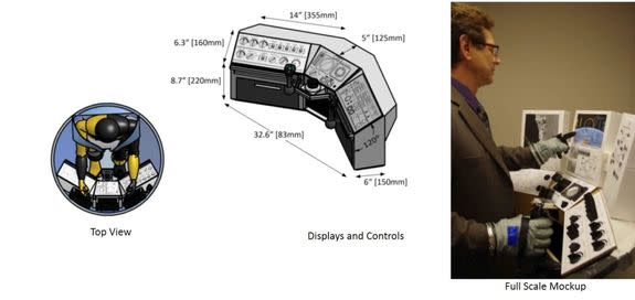 Students with the WHISPS team at the Florida Institute of Technology dreamed up this Single-Person Spaceship concept for the Genesis Engineering Solutions contest. The concept spotlights usability testing usin