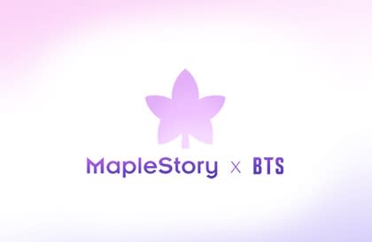 《新楓之谷》今(26)日宣告將與知名韓團 BTS 展開合作活動   圖：遊戲橘子/提供