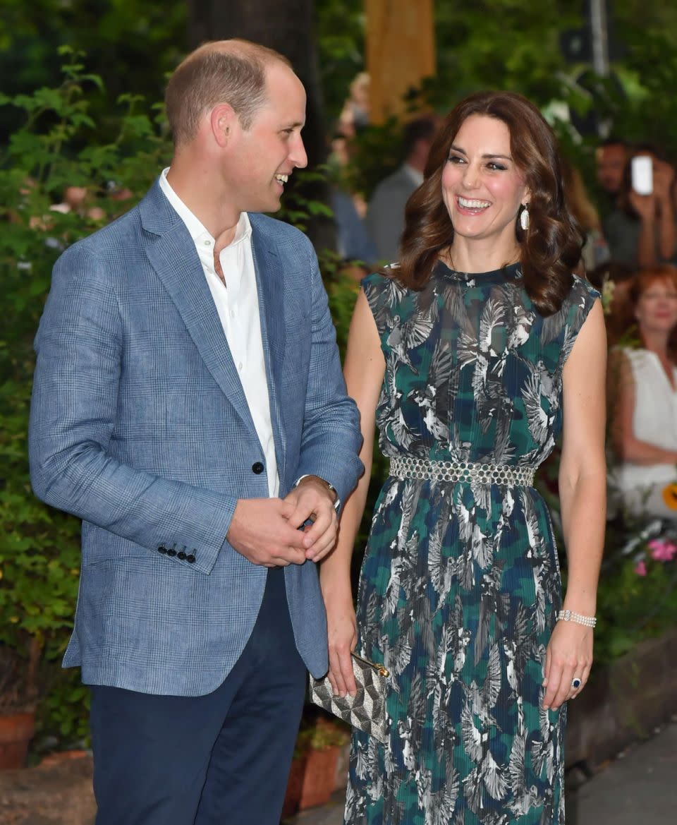 Kate and Wills don't need to physically show affection to prove their love. Photo: Getty