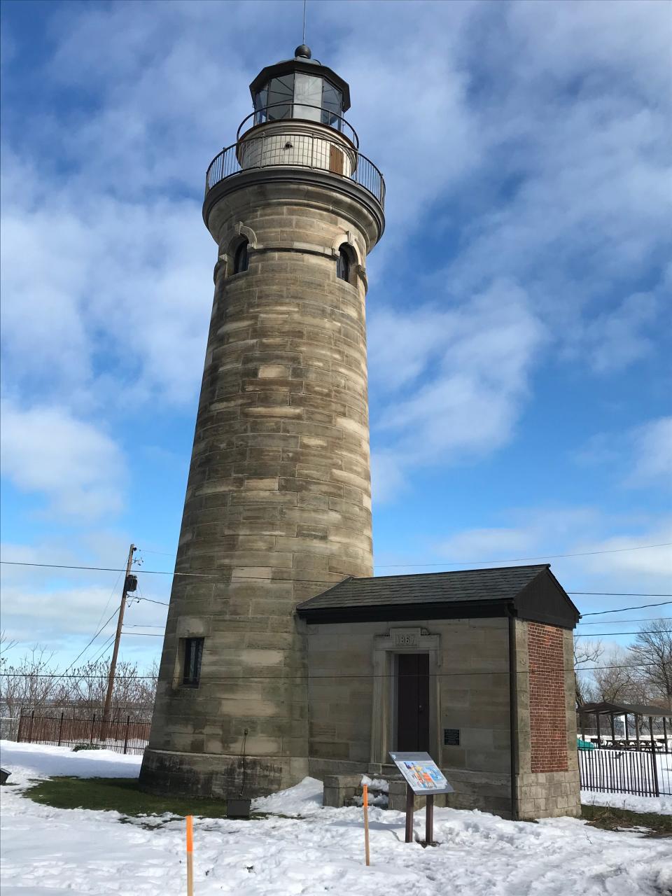 The Erie Land Lighthouse, located at the foot of Lighthouse Street in Erie, is shown on Feb. 25.