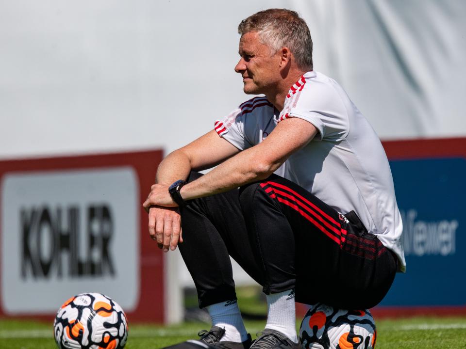 Manchester United manager Ole Gunnar Solskjaer (Manchester United via Getty Images)